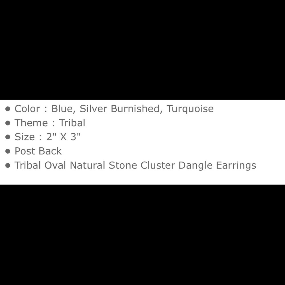 🐾Turquoise Earrings🐾 - Picture 3 of 5